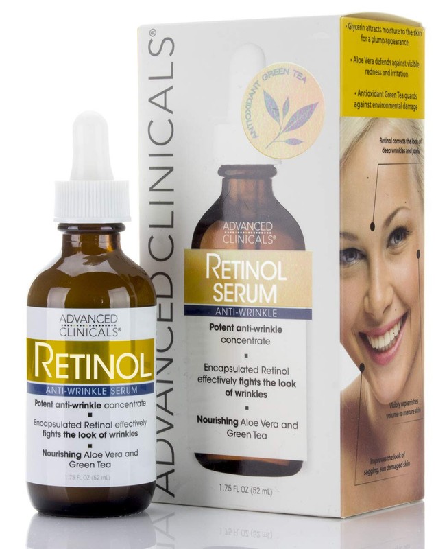 Retinol Facial Serum Moisturizer Skin Care for Face, anti Aging Anti-Wrinkle
