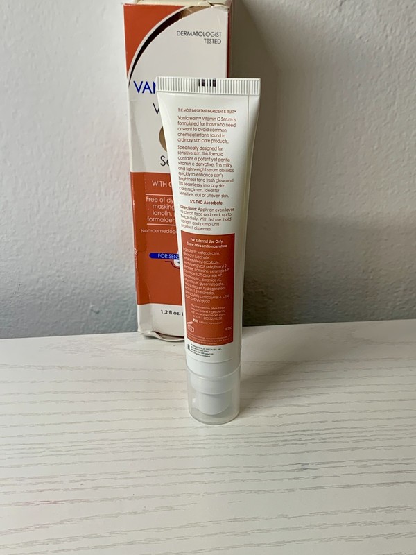 Vanicream Vitamin C Serum 1.2Oz Dye Free Sensitive Skin Ceramides NIB NEW THD gallery