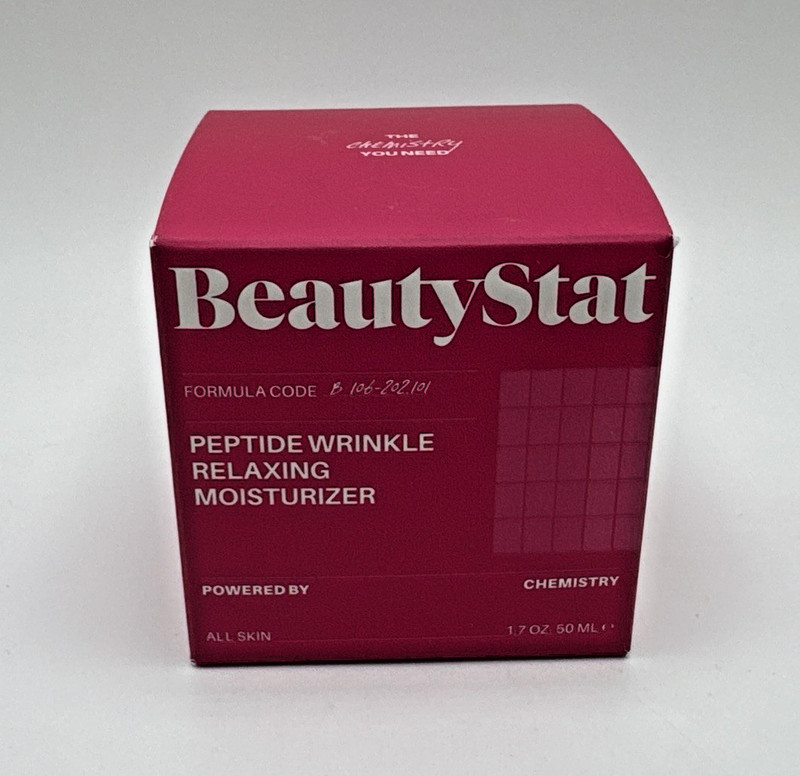 BeautyStat Peptide Wrinkle Relaxing Moisturizer ~ 1.7 Oz / 50mL Lifts & Firms