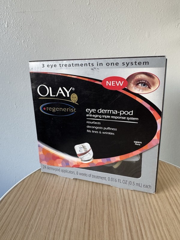 Olay Regenerist Eye Derma-Pod 3 Eye Treatments In One System 24 Applications