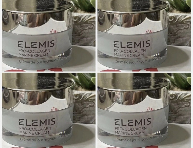 4 Elemis Pro-Collagen Marine Anti-Wrinkle Day Cream – 30ml / 1 Oz Each