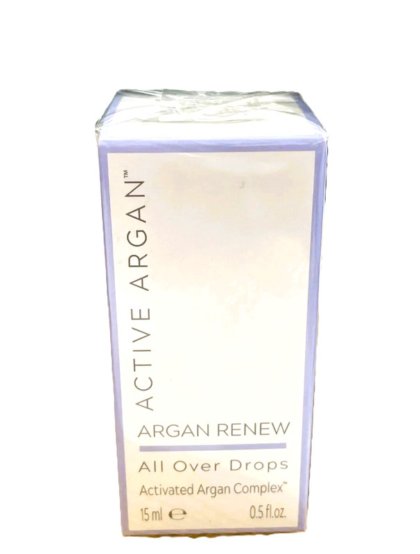 Active Argan Renew ALL OVER DROPS Activated Argan Complex 0.5 Oz SEALED NEW