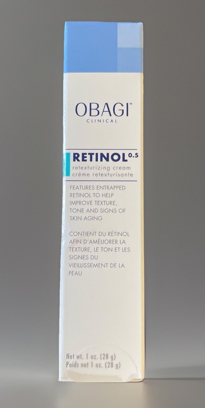 Obagi Clinical Retinol 0.5 Retexturizing Cream 1oz 28g Tone Anti-Aging Texture