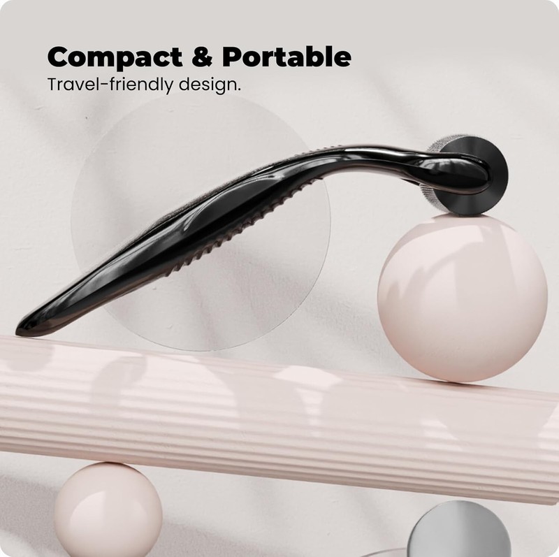MICRONEEDLES DERMA ROLLER FOR HAIR BEARD FACIAL SKIN MEN & WOMEN