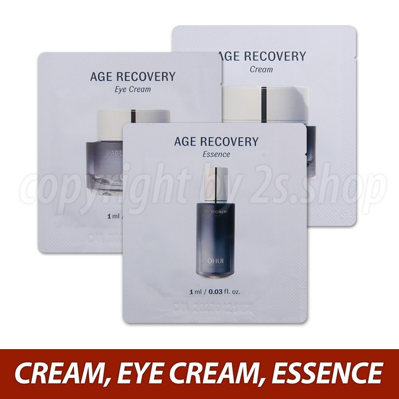 OHUI Age Recovery Essence/Cream/Eye Cream 10/20/30/40/100pcs O HUI