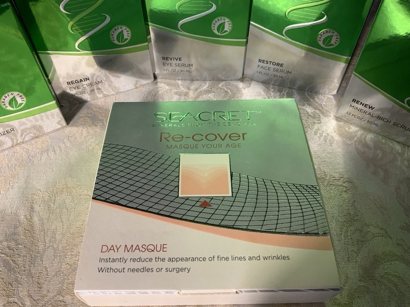 Seacret Age-Defying Combo Pack - Moisturizer, Eye Cream, Face & Eye Serum, Mask gallery