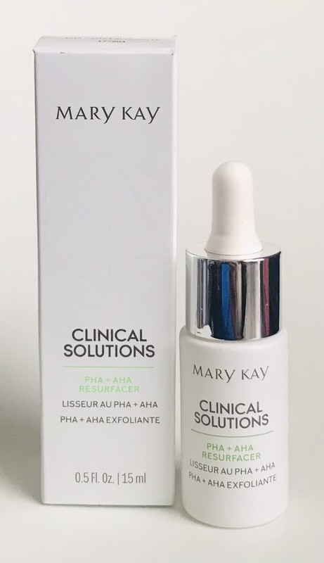 New In Box Mary Kay Clinical Solutions PHA + AHA Resurfacer Full Size Fast Ship