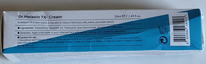 DR.Melaxin TX Cream Pigmentation Inhibition 1.69oz K-Beauty Exp. 12/ 2027 gallery