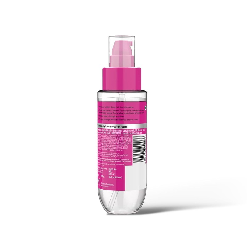 Livon Hair Serum, For Dry & Frizzy Hair | Provides shine ,smoothness 100ml gallery