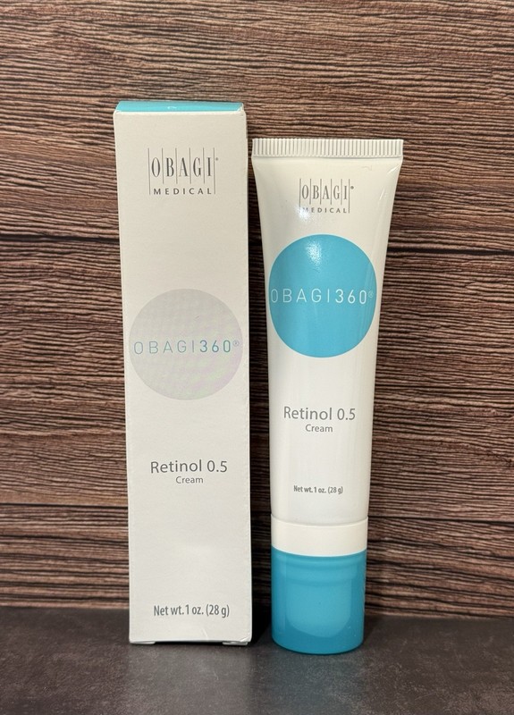 Obagi 360 Retinol 0.5 Cream 1oz Gentle Anti Aging Skin Renewal