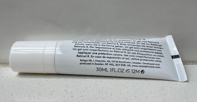 VERSO 6 - CLARIFYING GEL WITH RETINOL 8 - FULL SIZE 30ml / 1oz - New, RTL $95 gallery