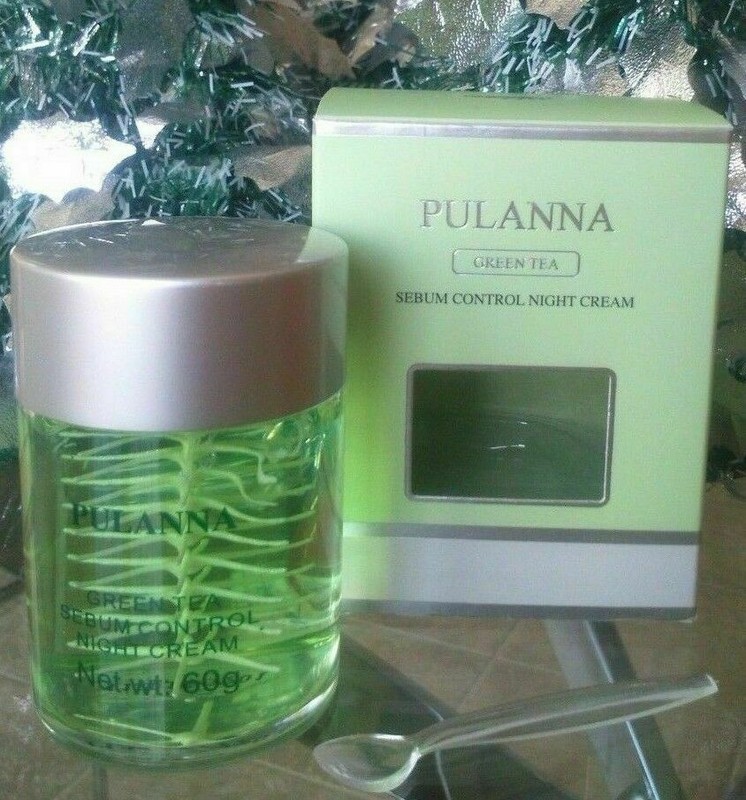 PULANNA Green Tea Sebum Control Night OR Day Pearl Cream (60 g) FIVE FOR $100 gallery