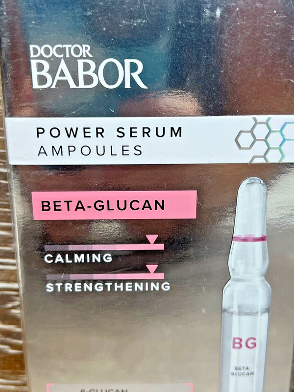 DOCTOR BABOR Power Serum Ampoules - Beta-Glucan - 2 ml x 7 NEW SEALED- FAST SHIP gallery