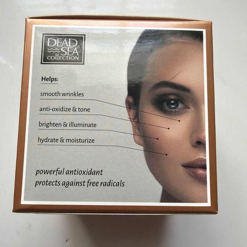 Dead Sea Collection Night Face Cream Collagen with Minerals & Vitamin C gallery
