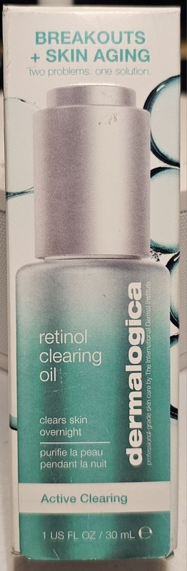 Dermalogica Retinoid Clearing Oil 1oz New & Sealed In Box Exp. 11/2025