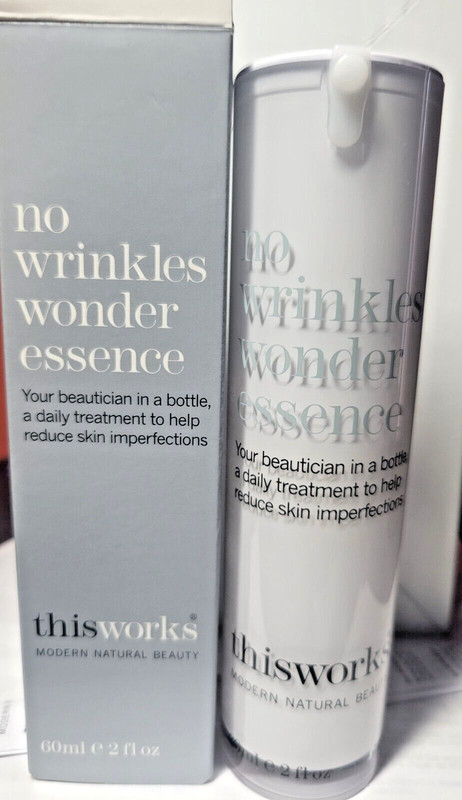 thisworks NO WRINKLES WONDER ESSENCE, 2 FL OZ NIB