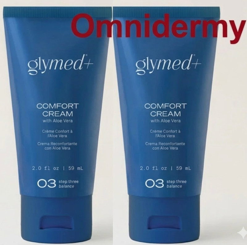 2 PACK – GLYMED PLUS Comfort Cream with Aloe Vera (2 oz | 59 ml)