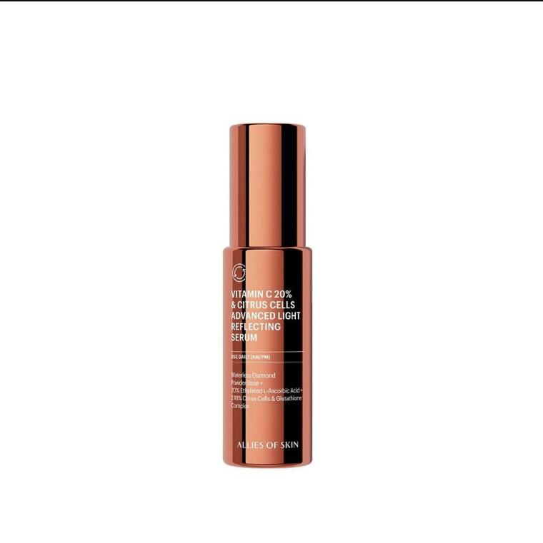 Allies of Skin 20% Vitamin C Brightening Serum 30ml Free Shipping