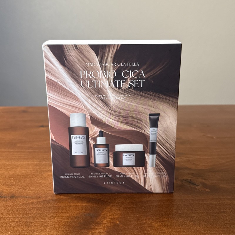 Centella Madagascar Asiatica Ultimate Set Toner, Serum Face Cream Eye Cream $88
