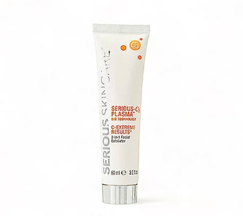 Serious Skincare Extreme Results 2 in 1 Facial EXFOLIATOR Vitamin C 4 oz