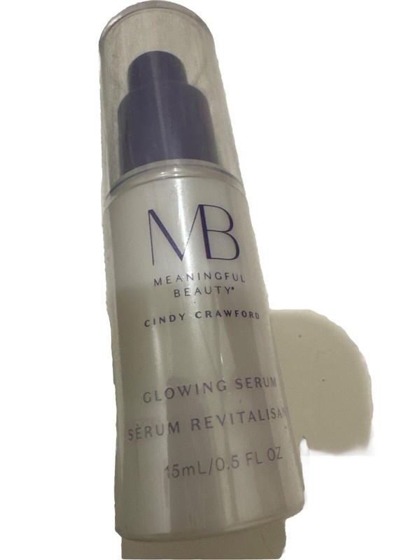 Meaningful Beauty Glowing Serum by Cindy Crawford .5 oz / 15 ml New