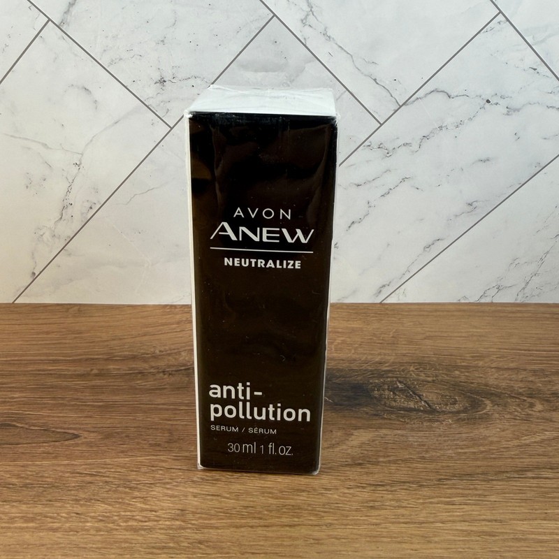 Avon Anew Neutralize Anti-Pollution Serum 30ml 1 fl oz Matcha Ginger New Sealed gallery