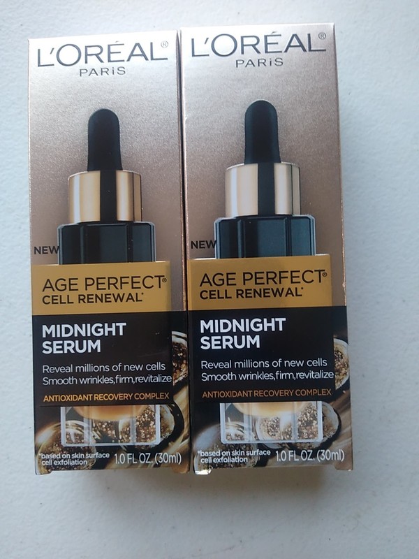 L’Oréal Age Perfection Cell Renewal Midnight Serum – 1oz~2 Packs