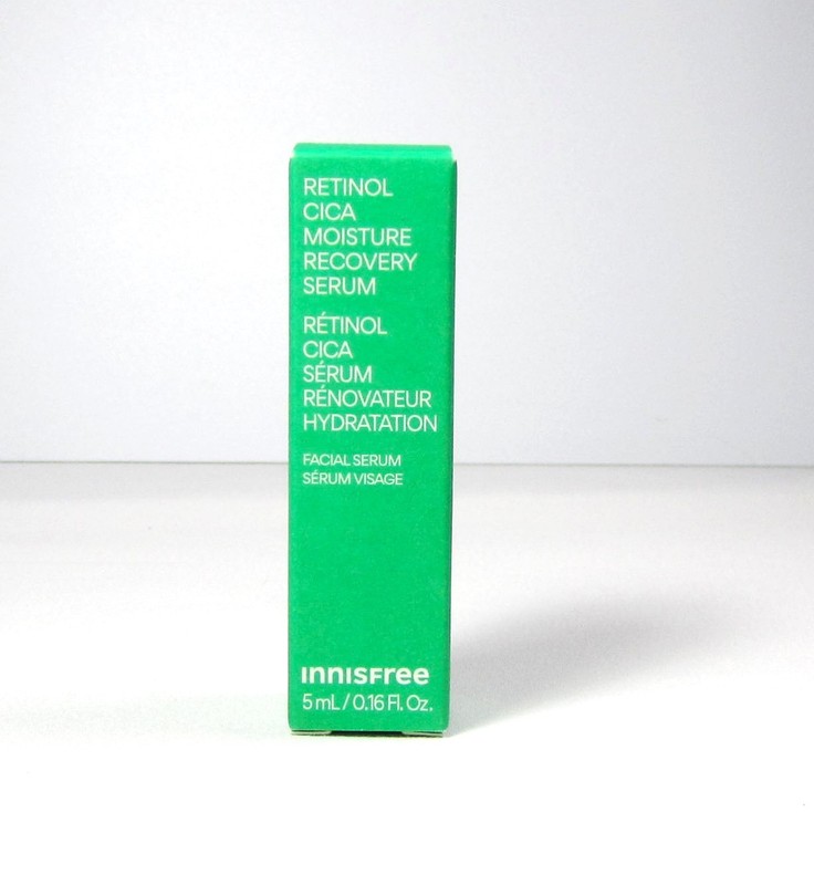 Innisfree Retinol Cica Moisture Recovery Facial Serum Travel Size .16 oz. 5ml. gallery
