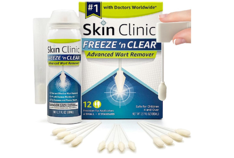 Skin Clinic FREEZE ‘n CLEAR™ Advanced Wart Remover with 12 Treatments