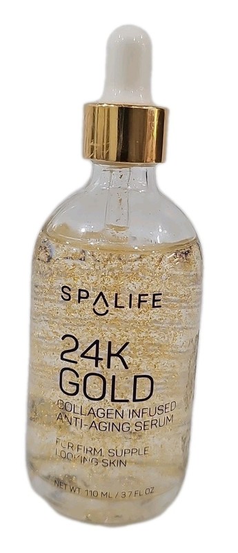 Spa Life 24K gold Collagen Infused Nourishing Serum 3.7 fl oz. Sealed