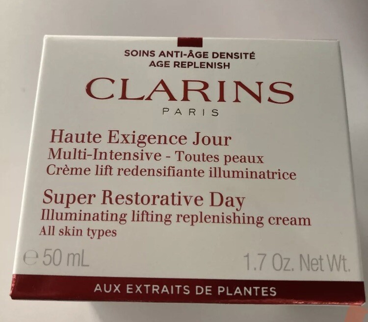 Clarins Super Restorative Day Cream 50 Ml NEW full Size
