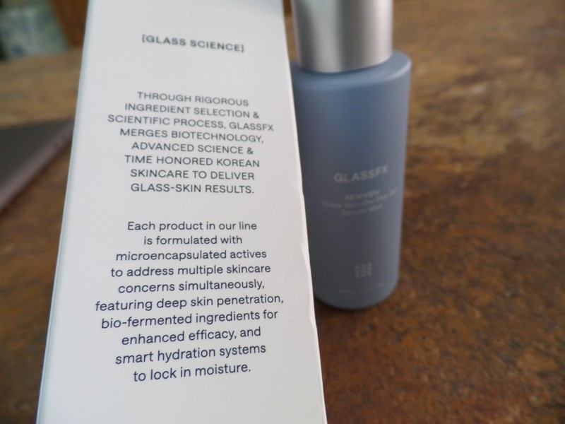 NIB Latest GLASSFX Revivify glass skin on-on-the-go serum mist, 1,7 oz, KOREA. gallery