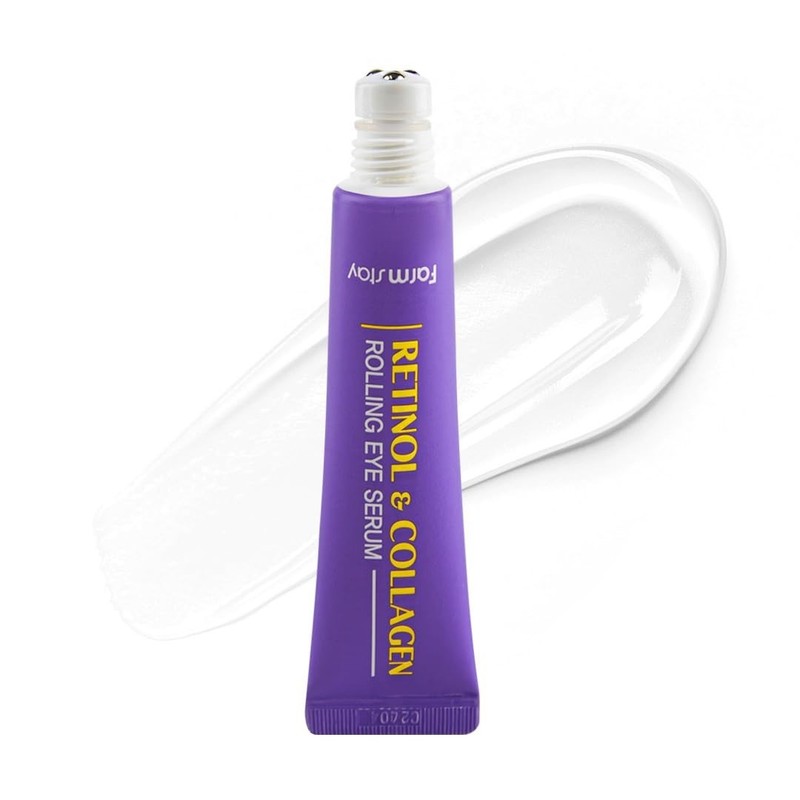 ✨ Farmstay Retinol Collagen Eye Serum Roll-On 0.84oz 2% Niacinamide 👁