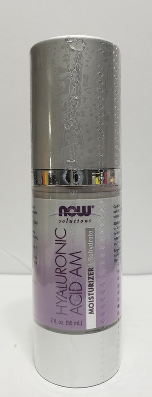 NOW Foods Hyaluronic Acid AM Moisturizer Rehydrate 2 oz.