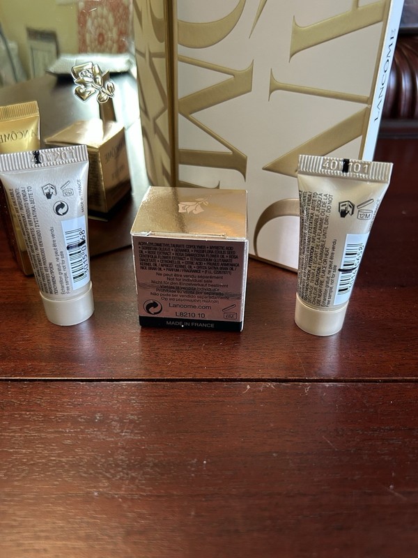3PC Lancôme Absolue Soft Cream/Eye Cream/Serum 5ml each w/Grand Rose Extracts gallery
