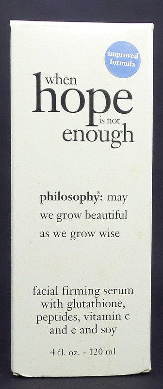 Philosophy When Hope Is Not Enough Facial Firming Serum – 4oz