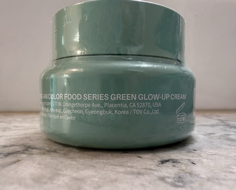 Tovegan Color Food Series Green Glow Up Cream Full Size NEW & Sealed gallery