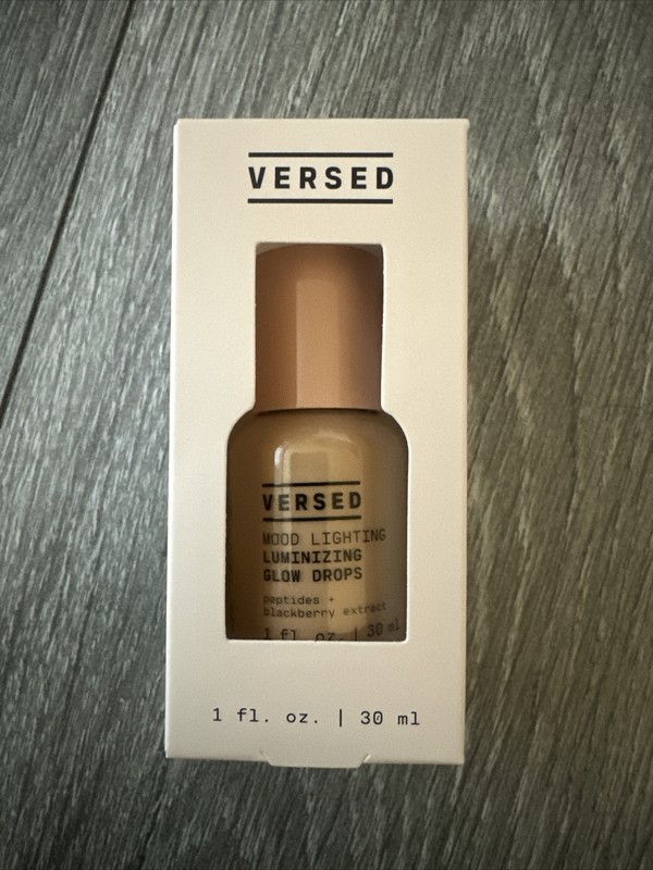 Versed SHEER GOLDEN Mood Lighting Luminizing Glow Drops 1oz