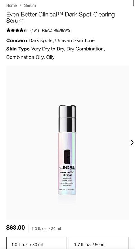 Clinique Even Better Clinical Dark Spot Clearing Serum 1 oz/30ml *New In Box* gallery