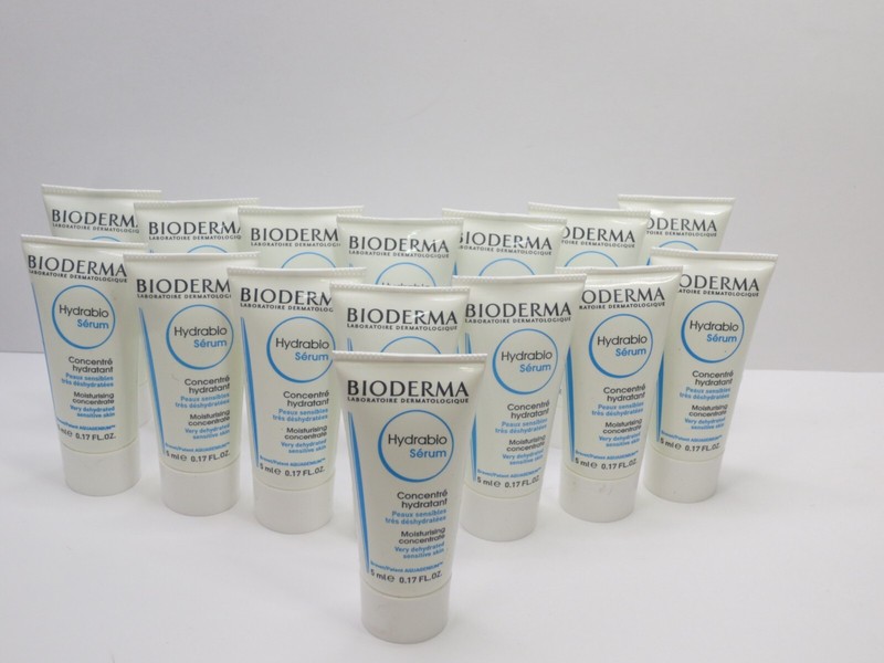 BIODERMA HYDRABIO SERUM MOISTURISING CONCENTRATE 0.17 OZ (LOT OF 15)
