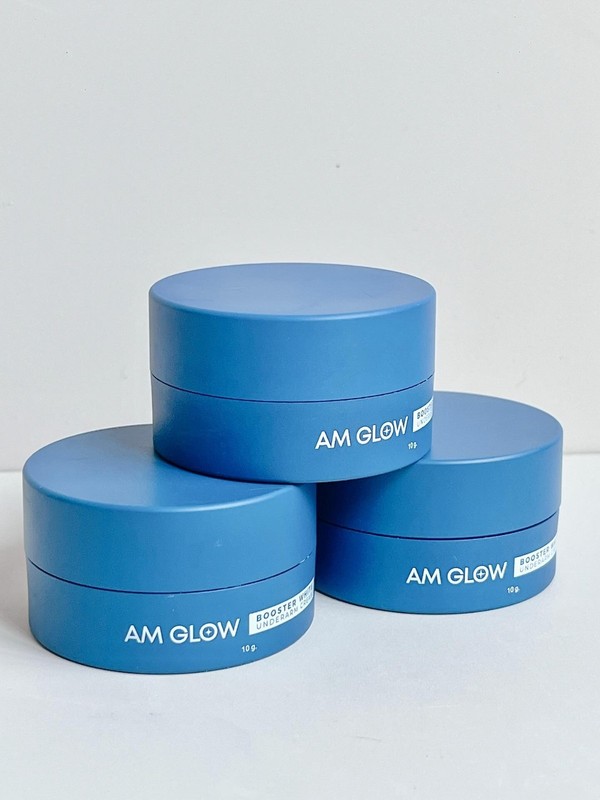 2 Boxes AM GLOW Booster Underarms Cream The Ultimate Dark Spot Beauty Skin gallery