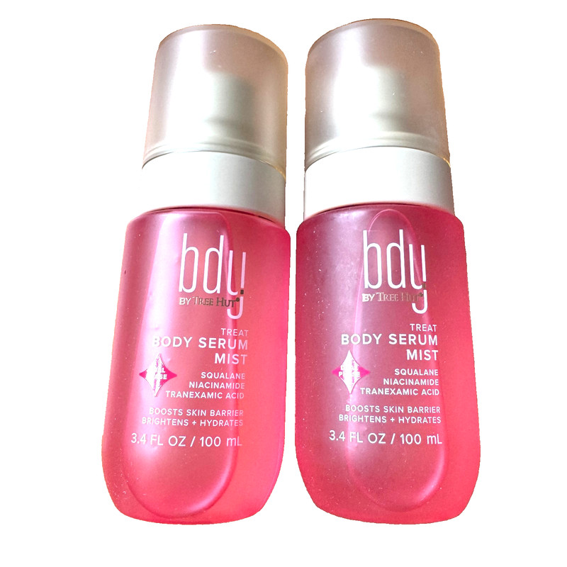 x 2 bdy by Tree Hut Body Serum Mist 3.4 oz each BRIGHTEN HYDRATE SHIPS FREE