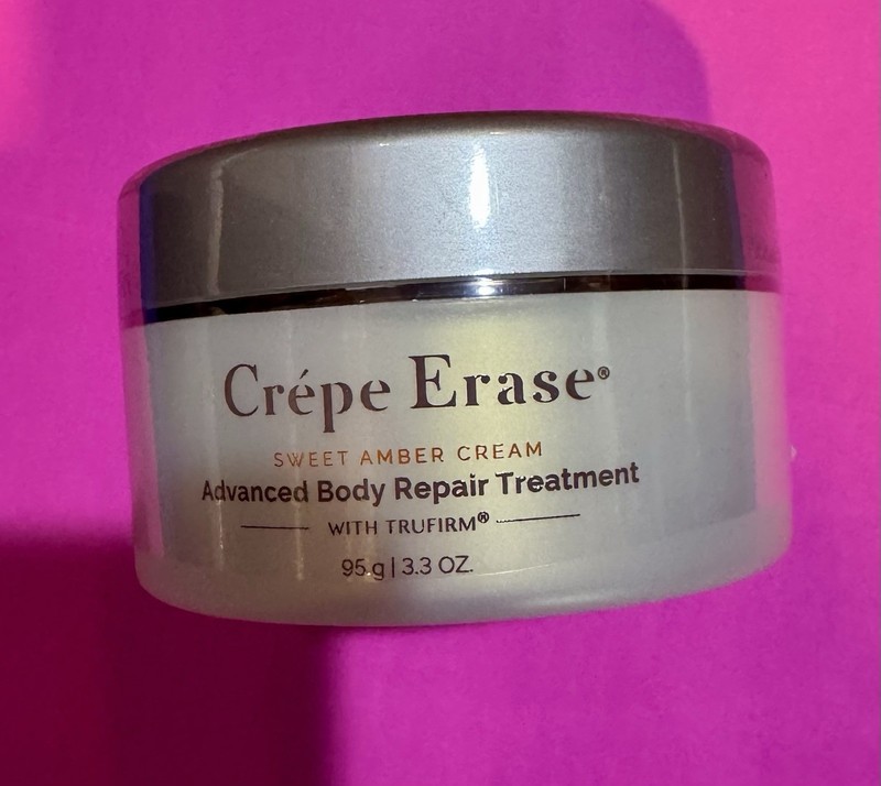 New Sealed Crepe Erase Advanced Body Repair Treatment Sweet Amber Cream 3.3 oz