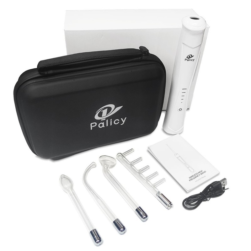 High Frequency Facial Wand Machine Acne Anti Aging Hair Scalp Care Set USA