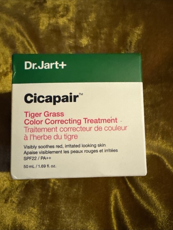 NEW DR JART+ Cicapair Tiger Grass COLOR CORRECTING TREATMENT SPF22 50mL 1.69o