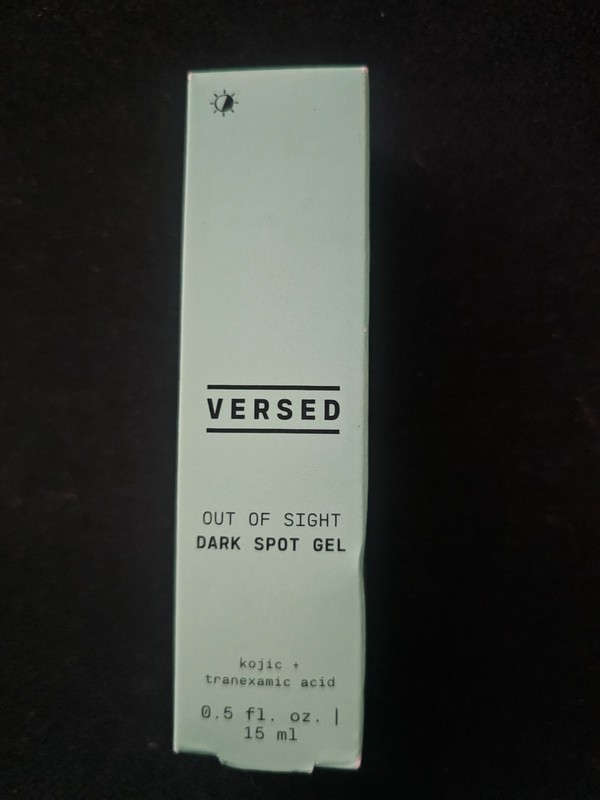 1 Versed Out of Sight DARK SPOT GEL 0.5 fl oz Kojic Tranexamic Acid NEW IN BOX